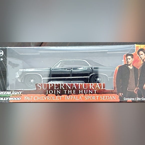 Greenlight Other - Supernatural Join The Hunt 1967 Chevrolet Impala Sport Sedan New in Box